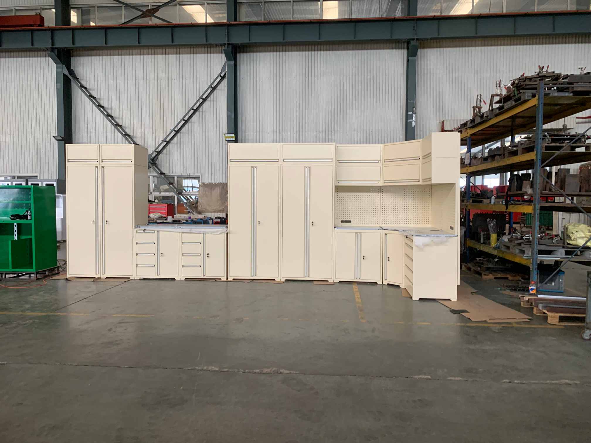 How convenient is the modular garage tool cabinet?