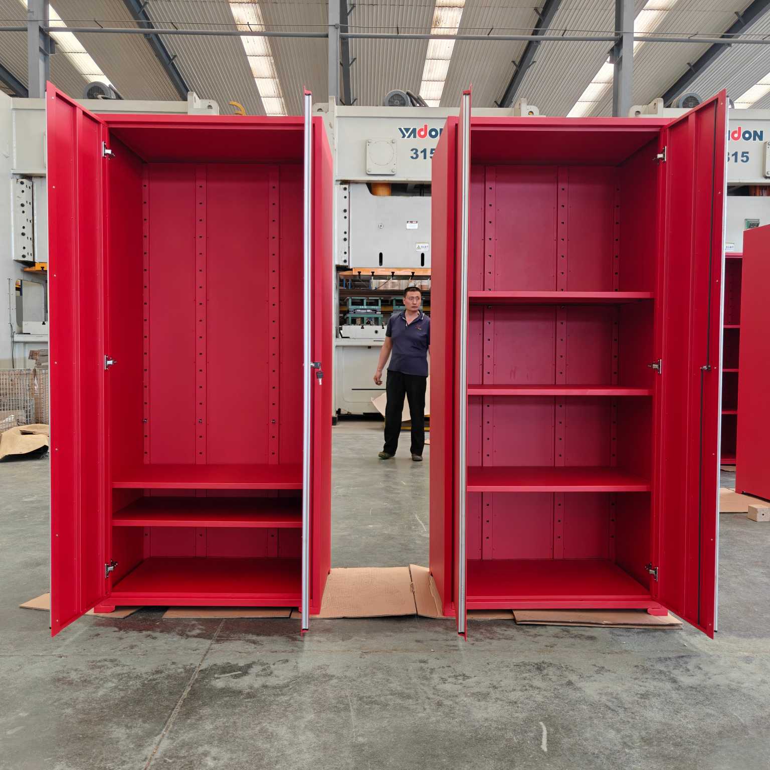 Red Tool Tall Cabinet