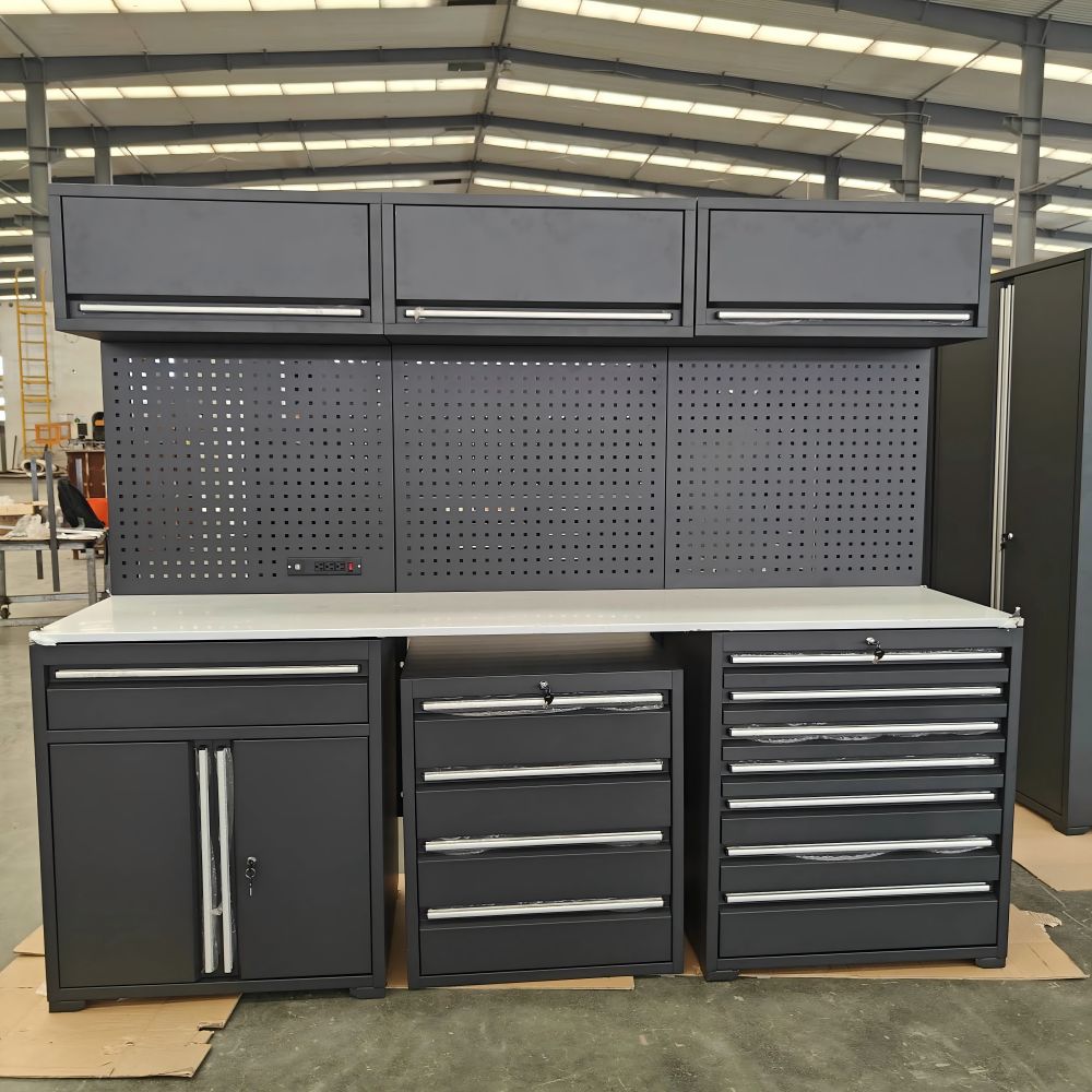 Sturdy Metal Workbench